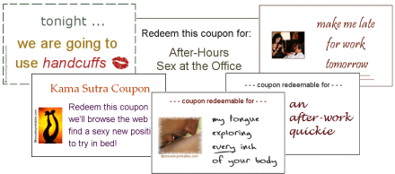 Printable Sex Coupons